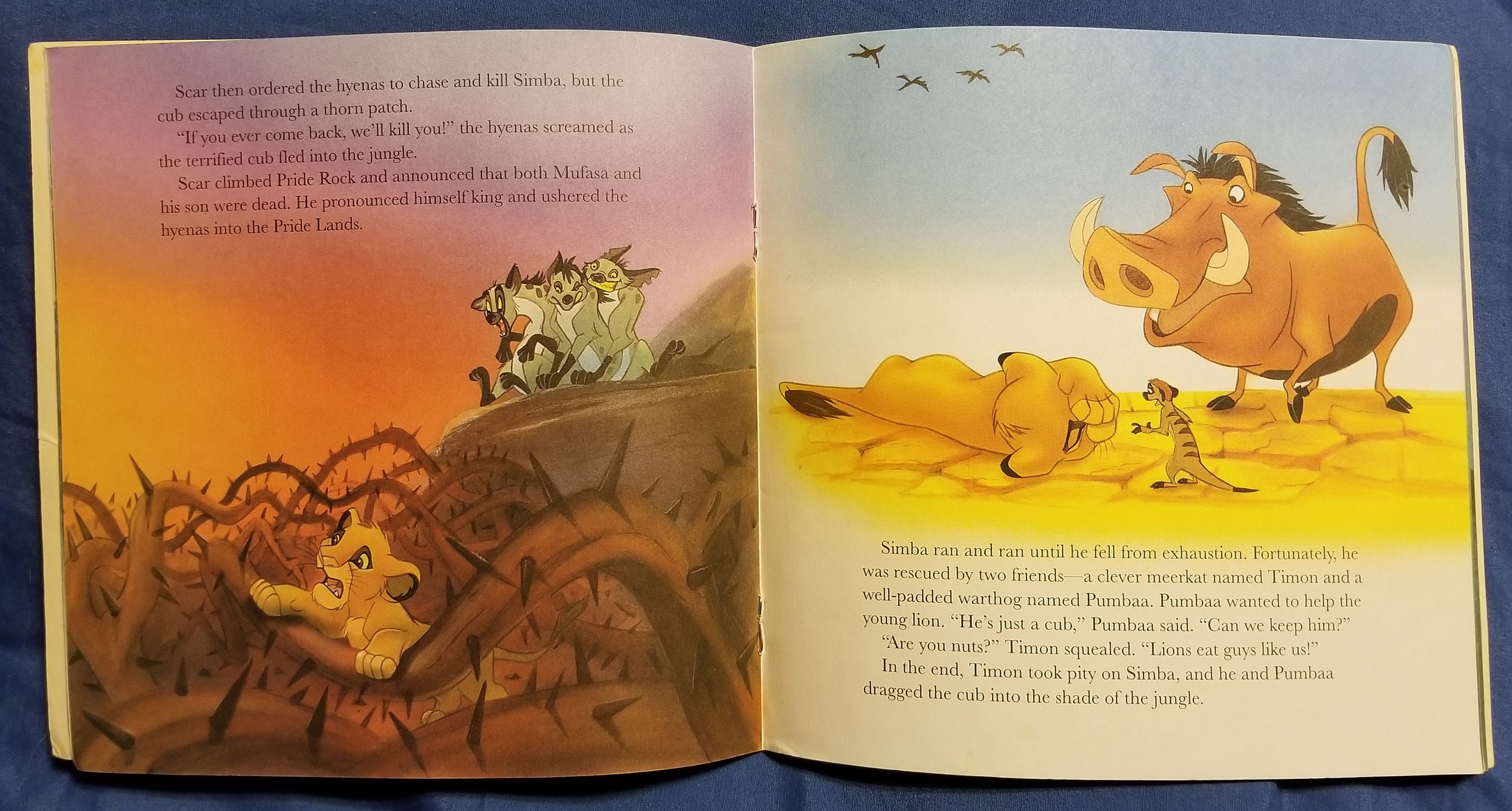 The Golden Lion King Chapter 1 Disney's The Lion King Golden Book Paperback Vintage | Etsy