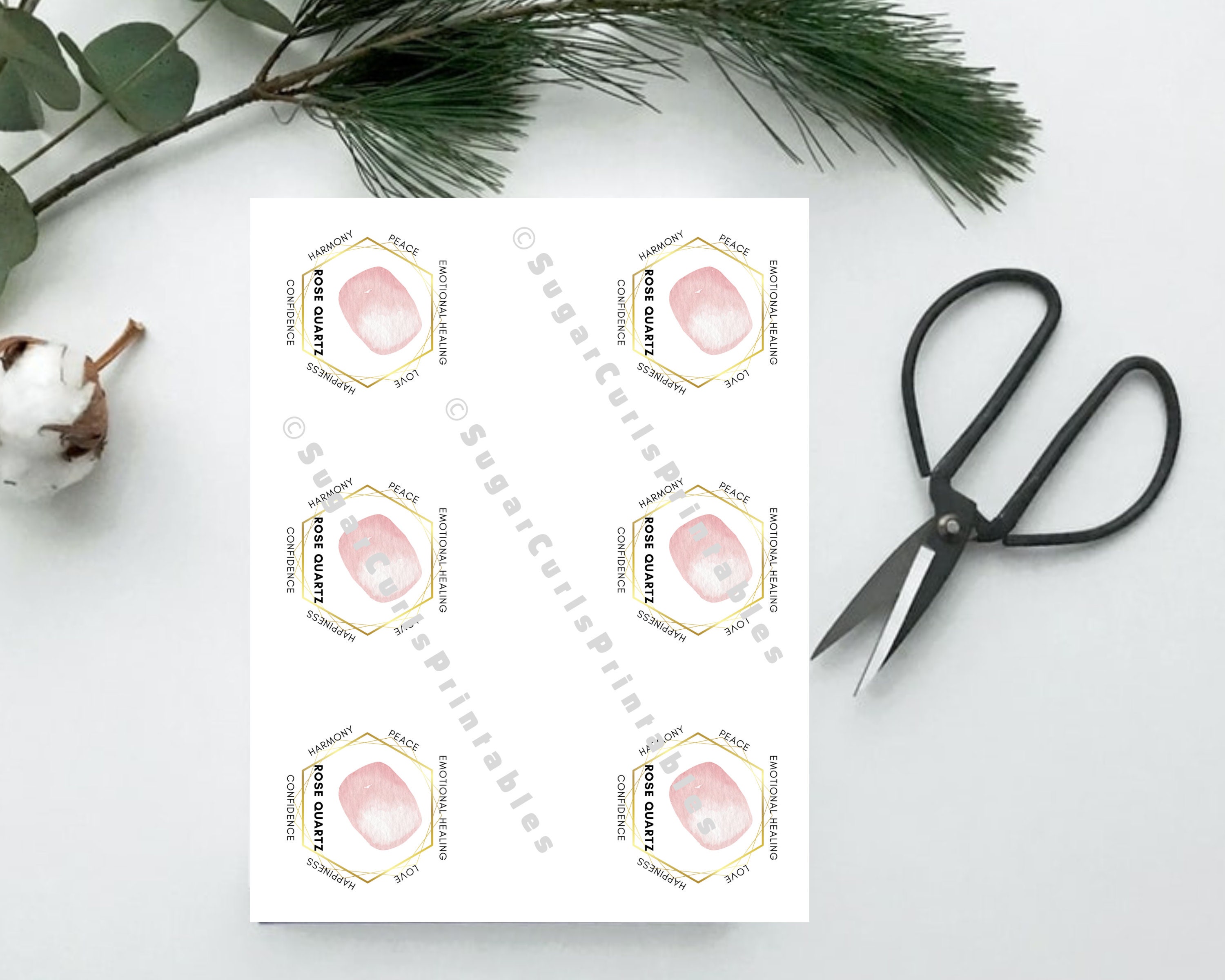 Pineapple Printable Meaning Card, Fruit Spiritual Meaning Product Tags Printable Labels Jewelry ...