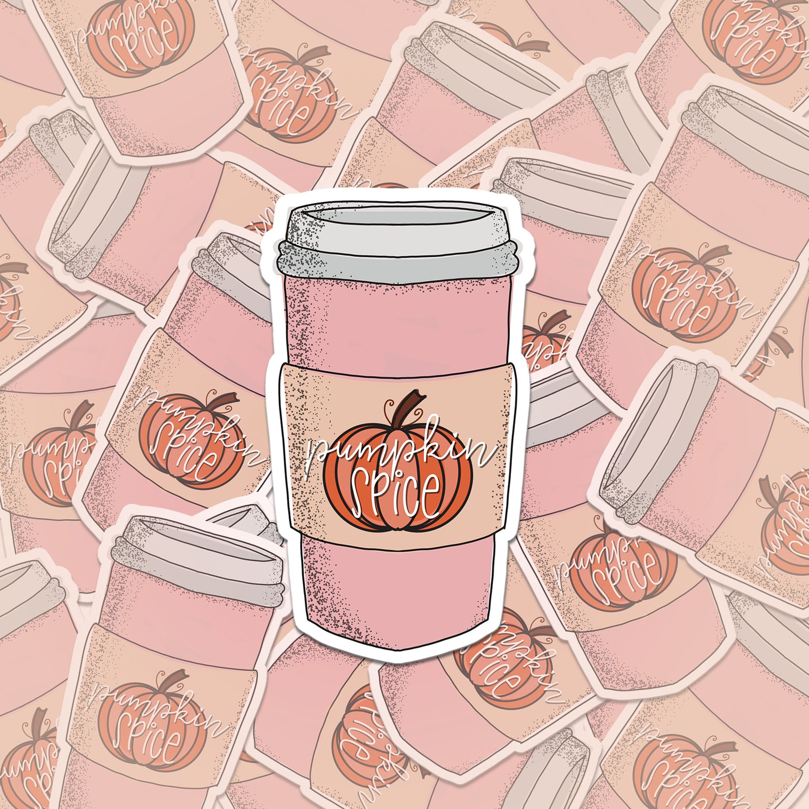 PUMPKIN SPICE LABEL Pumpkin Spice Sticker Sticker For | Etsy