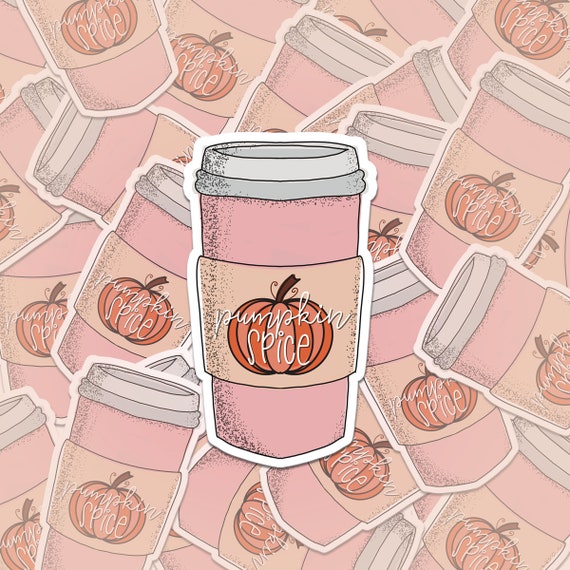 PUMPKIN SPICE LABEL Pumpkin Spice Sticker Sticker For | Etsy