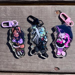 Monster Girl keychains