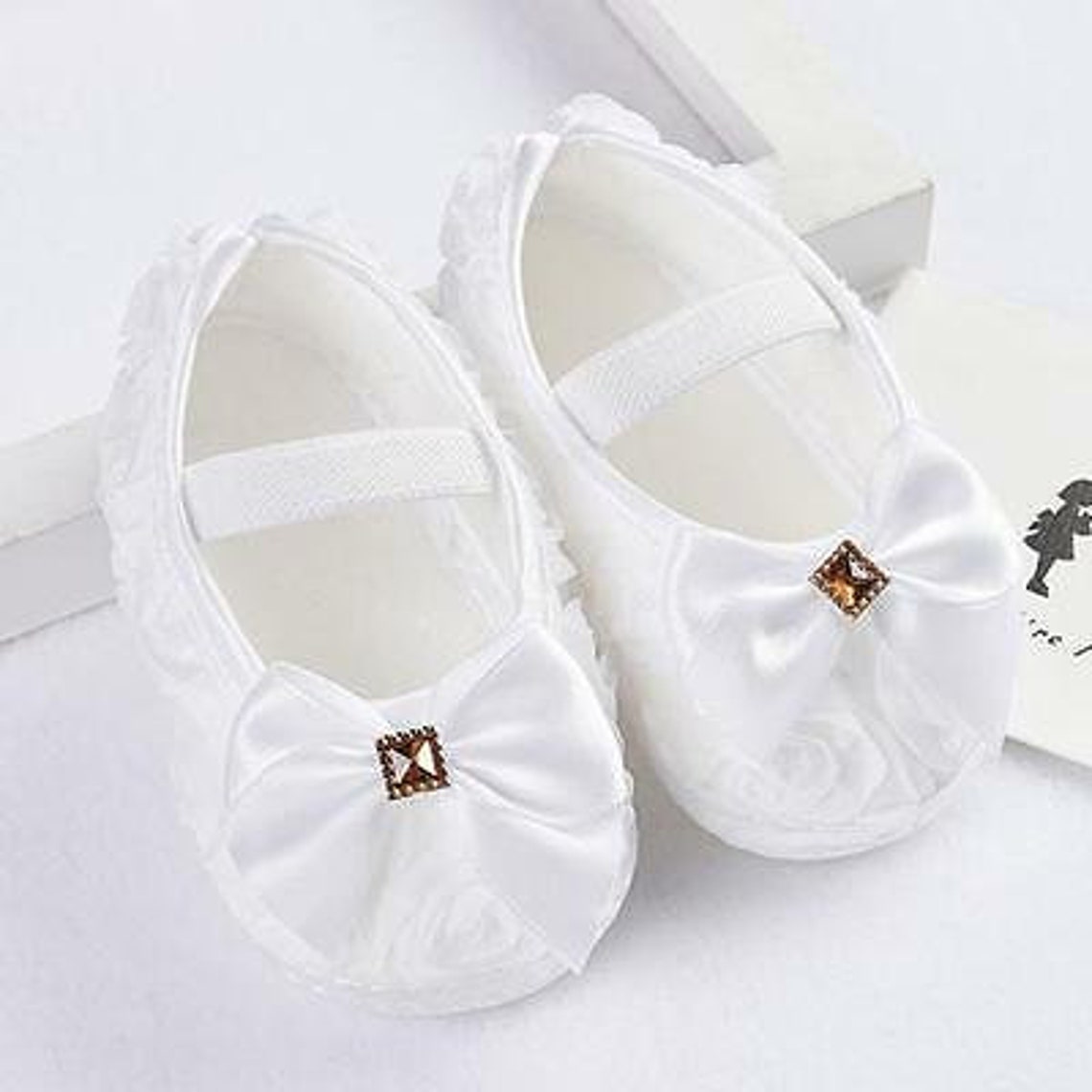 Toddler Newborn Baby Girl Princess Crib Shoes Soft Christening Etsy
