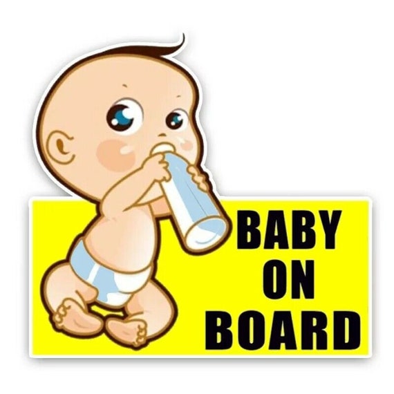 Little Soldier Baby On Board Kids Sticker Decal Girl Boy Child Funny Novelty Car