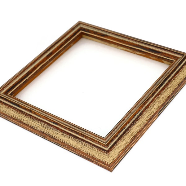 Rustic Picture Frame, English Chestnut with Dusty Highlights, Choice of Size and Shape, 211006.