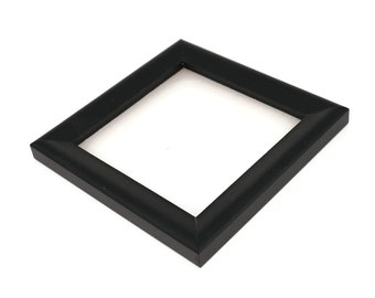 Black Picture Frame, Choice of Size and Shape, Classic Contemporary, Simple 211011