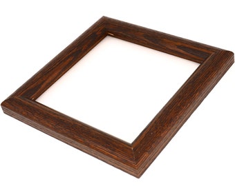 Mission Oak Picture Frame. Choice of Size and Shape. Traditional Style, 210704.