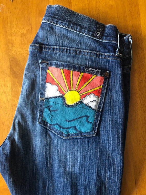 jeans hippie