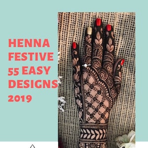 DELUXE Henna Starter Kit for Beginners Mehndi Tattoo Powder Cones Book  Transfer