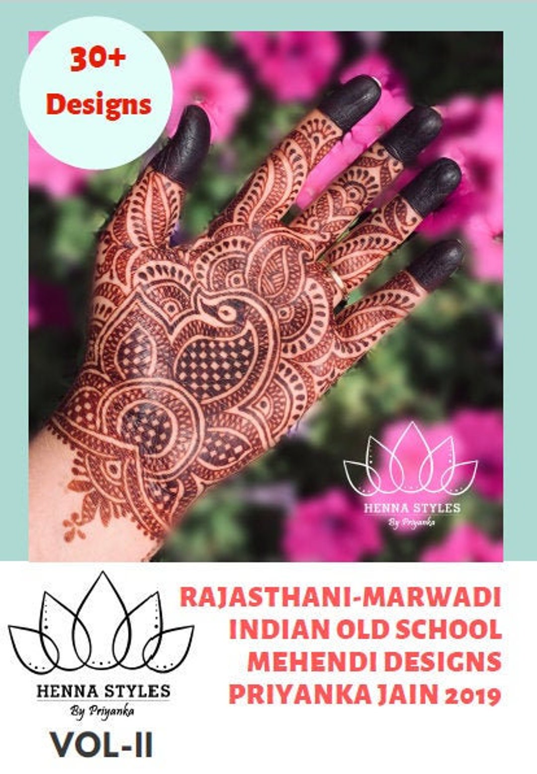 Buy Rajasthani Mehendi Designs Henna Styles 2019 Ebook Vol-ii ...