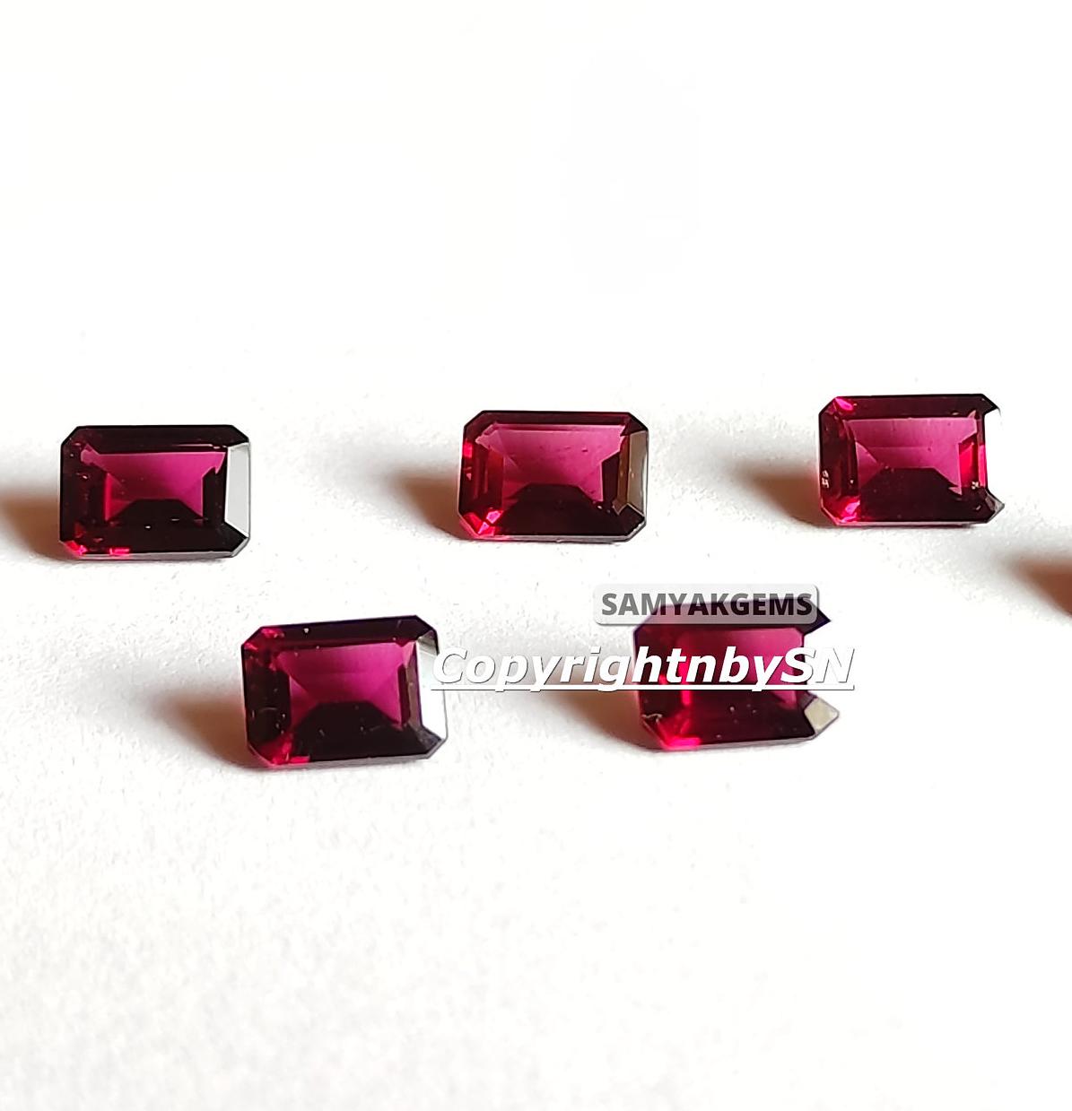 Natürlich Granat Rund Schliff 3.50 MM 5.56 Cts Menge 25 Stück