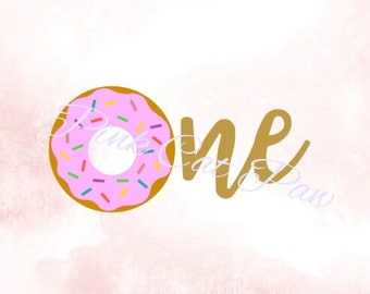 Download Donut Birthday Svg Etsy