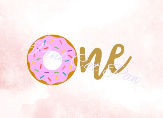 Download Donut One Svg I am one donut Svg Baby Birthday Svg Donut | Etsy