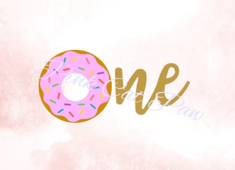 Download Donut One Svg I am one donut Svg Baby Birthday Svg Donut ...