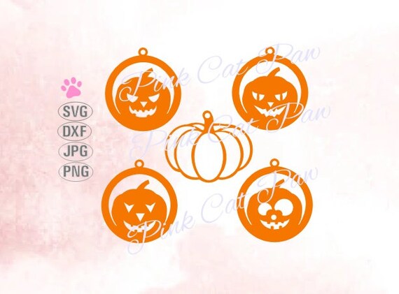 Download Pumpkin Earrings Svg Halloween Earrings Svg Earring Cut Etsy