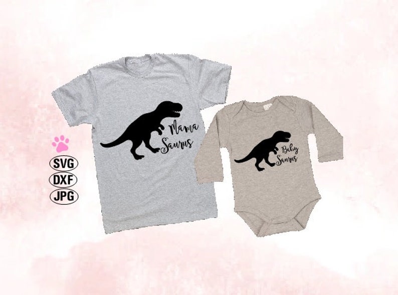Download Mama Saurus SVG Mamasaurus Svg Baby Saurus Svg Dinosaur | Etsy