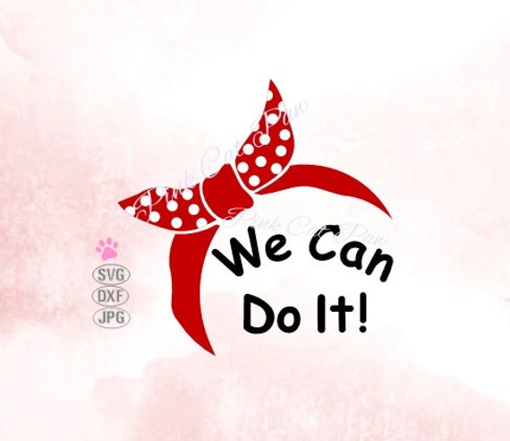 Download We Can Do It Svg Bandana Svg Strong Woman Svg Rosie The Etsy