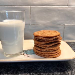 Ahorn Vanille Kekse, dünne knusprige Kekse Ahorn und Butterscotch Toffee knuspriges Geschenk