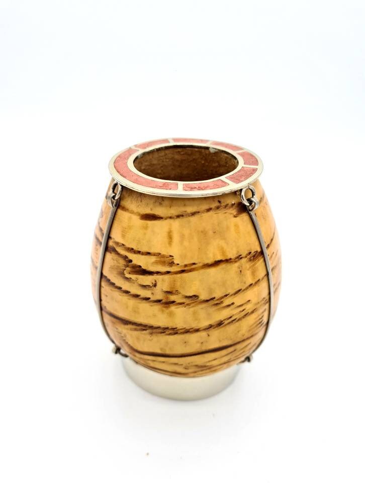 Calebasse Maté Artisanale Orfèvrerie | Inaya Maté