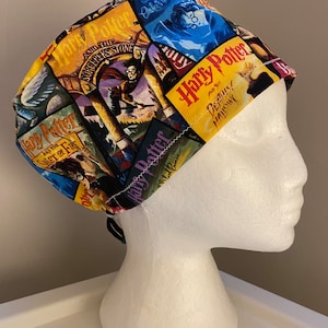 HP Book Cover Fabric Scrub Hat