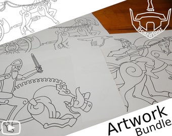 Viking Digital Artwork Bundle #2 - Viking Set