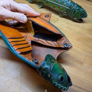 Real Fish Wallet Digital Fish Wallet and Pencile Case PATTERN - Nature Set - Etsy