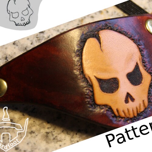 Leather Eye Patch Pattern DIY Digital PDF Plans Halloween Etsy