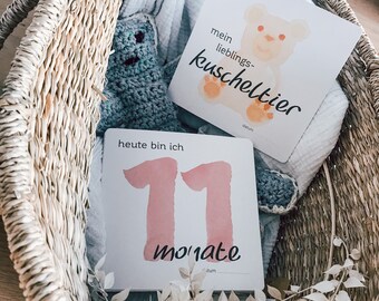 Milestone Cards Baby DAYONE Edition, Watercolor