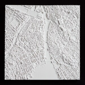 Zurich | Ville imprimée en 3D, 20 cm (20 cm)