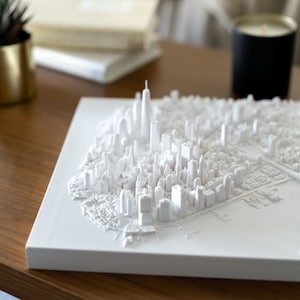 Dolny Manhattan | Miasto drukowane w 3D, 12"/30 cm