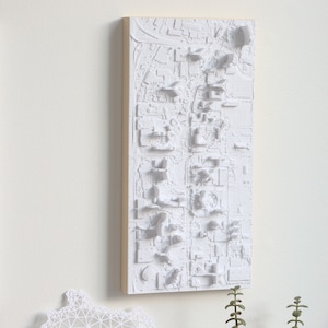 | de Las Vegas Ville imprimée en 3D, 16"x8 »