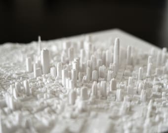 San Francisco | 3D-utskriven stad, 20 cm