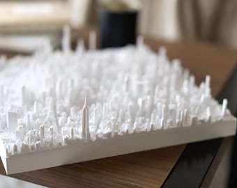 Midtown Manhattan | Cidade impressa em 3D, 12"/30 cm