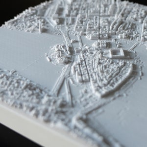Stockholm | Ville imprimée en 3D, 20 cm (20 cm)