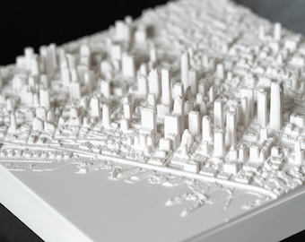 Seattle | Cidade impressa em 3D, 8"/20 cm