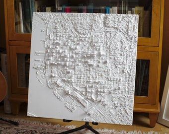San Diego | 3D Printed City, 24"/61cm
