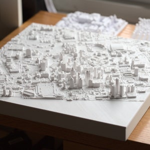 Detroit | 3D Printed City, 12"/30cm - Discount