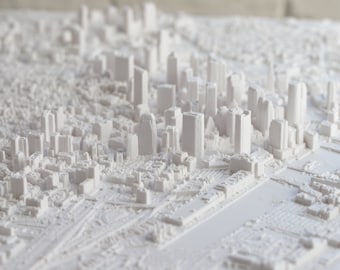 Boston | Cidade impressa em 3D, 24"/61 cm