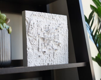 Kansas City | 3D Printed City, 8"/20cm