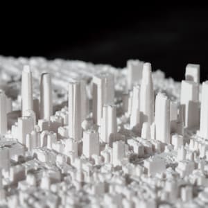 Los Angeles | Ville imprimée en 3D, 20 cm (20 cm)