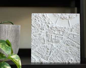 Dresden | 3D Printed City, 8"/20cm