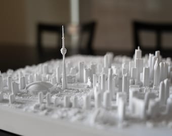Toronto | Cidade impressa em 3D, 30 cm