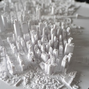 Lower Manhattan | 3D Printed City, 16&quot;/41cm