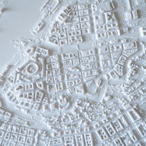Göteborg | 3D Printed City, 8"/20cm