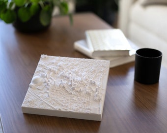 New Orleans | 3D Printed City, 8"/20cm
