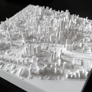 Toronto | Ville imprimée en 3D, 20 cm (20 cm)
