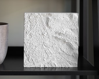 Granada | 3D Printed City, 8"/20cm