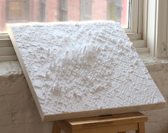 Los Angeles | 3D Printed City, 24"/61cm