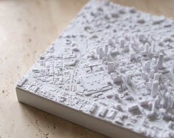 Denver | 3D Printed City, 8"/20cm