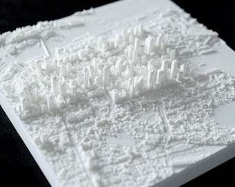 Sydney | 3D Printed City, 12"/30cm