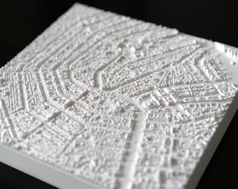 Amsterdã | Cidade impressa em 3D, 8"/20 cm